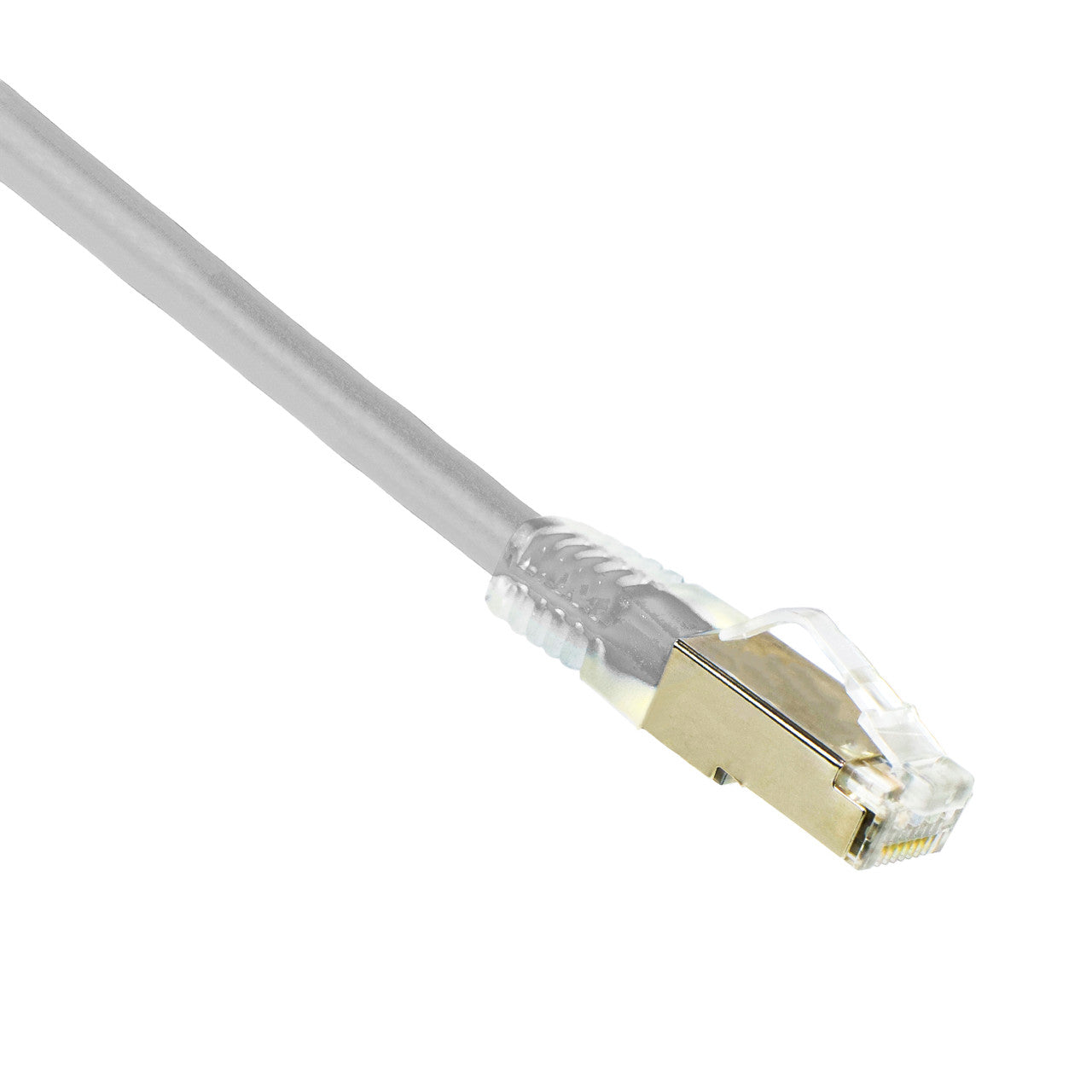 2FT Ash Category 6A CM Shielded S/FTP 26AWG Patch Cable