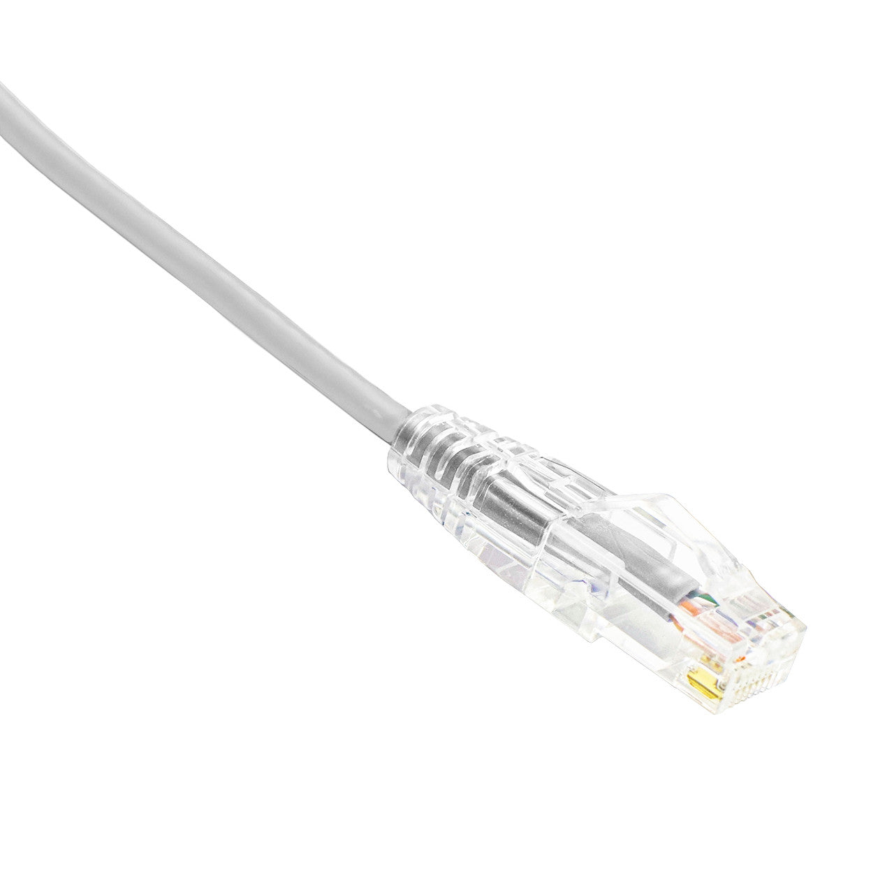 0.5FT Ash Category 6 Slim CM U/UTP 28AWG Patch Cable