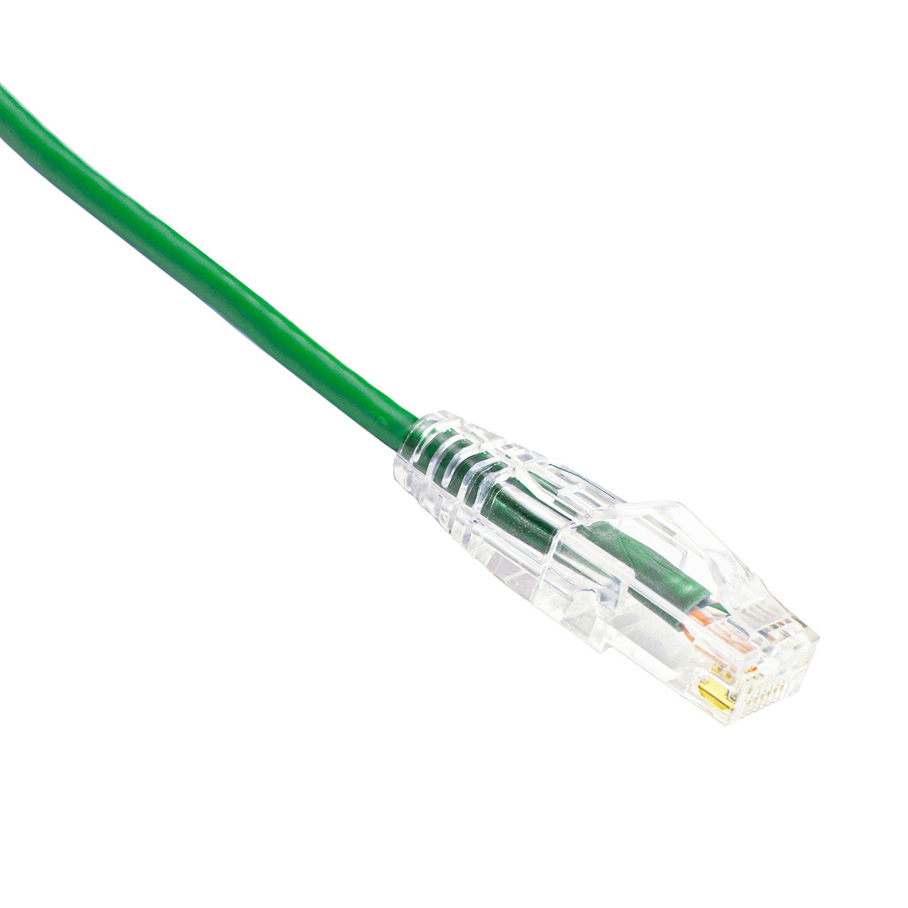 7FT Green Category 6 Slim CM U/UTP 28AWG Patch Cable
