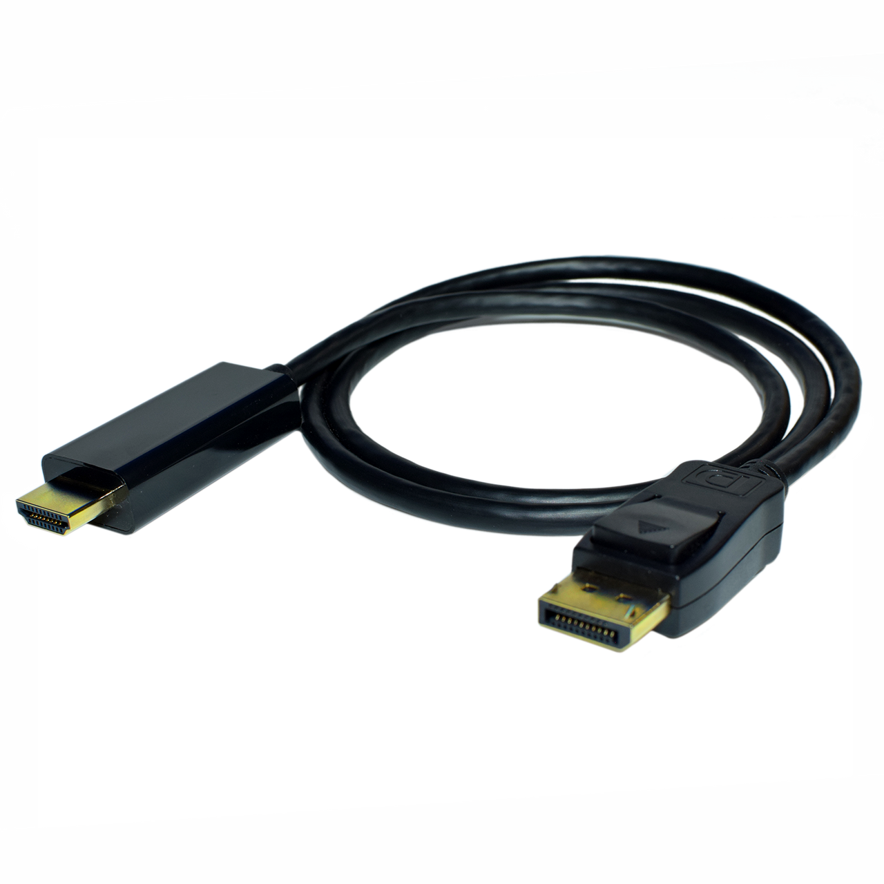 Weltron Display Port Male to HDMI Male 10 Foot Black