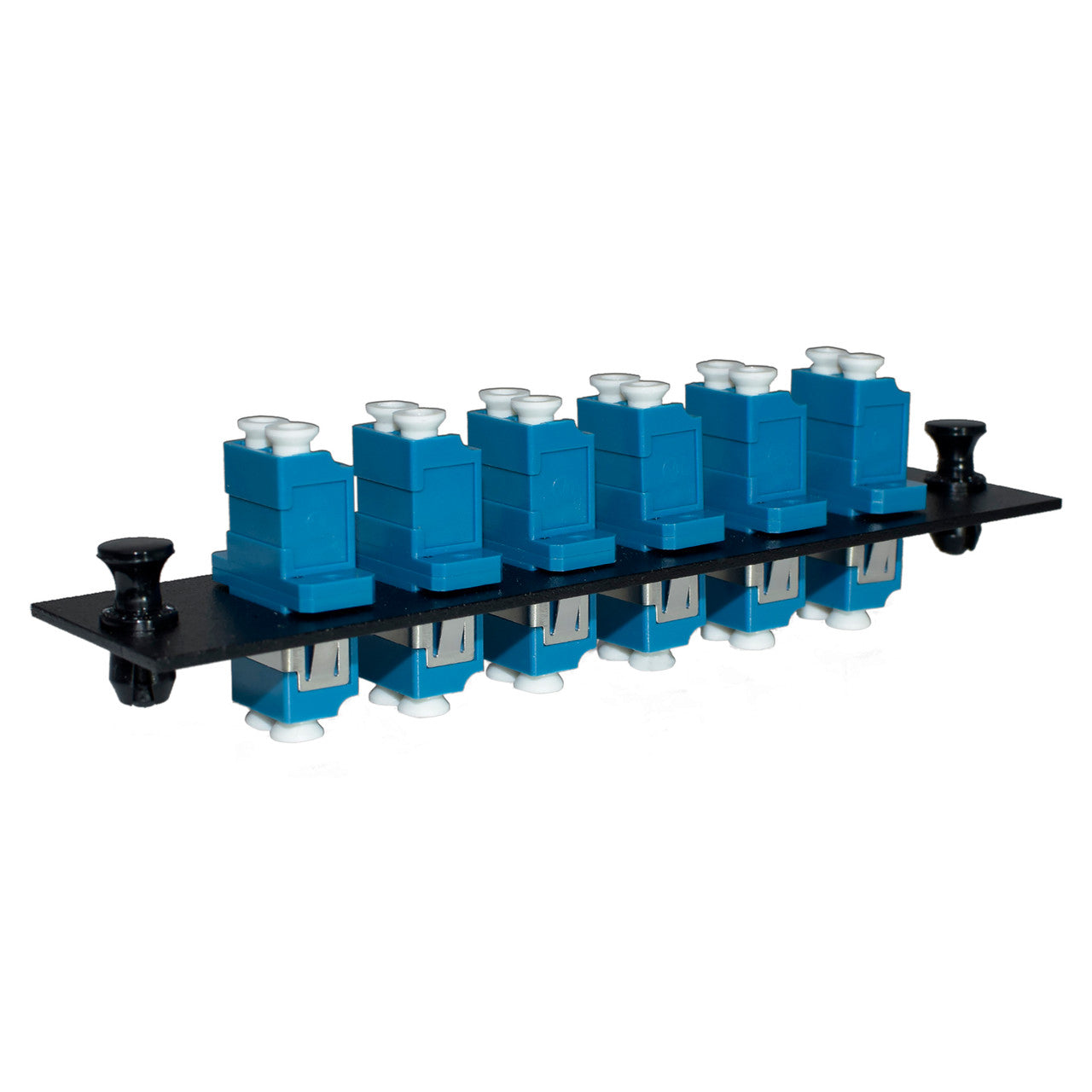 Weltron Loaded LC/LC Duplex Fiber Panel