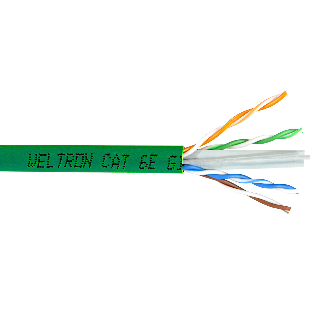 Weltron Category 6 U/UTP 23AWG Solid CMR Bulk Cable