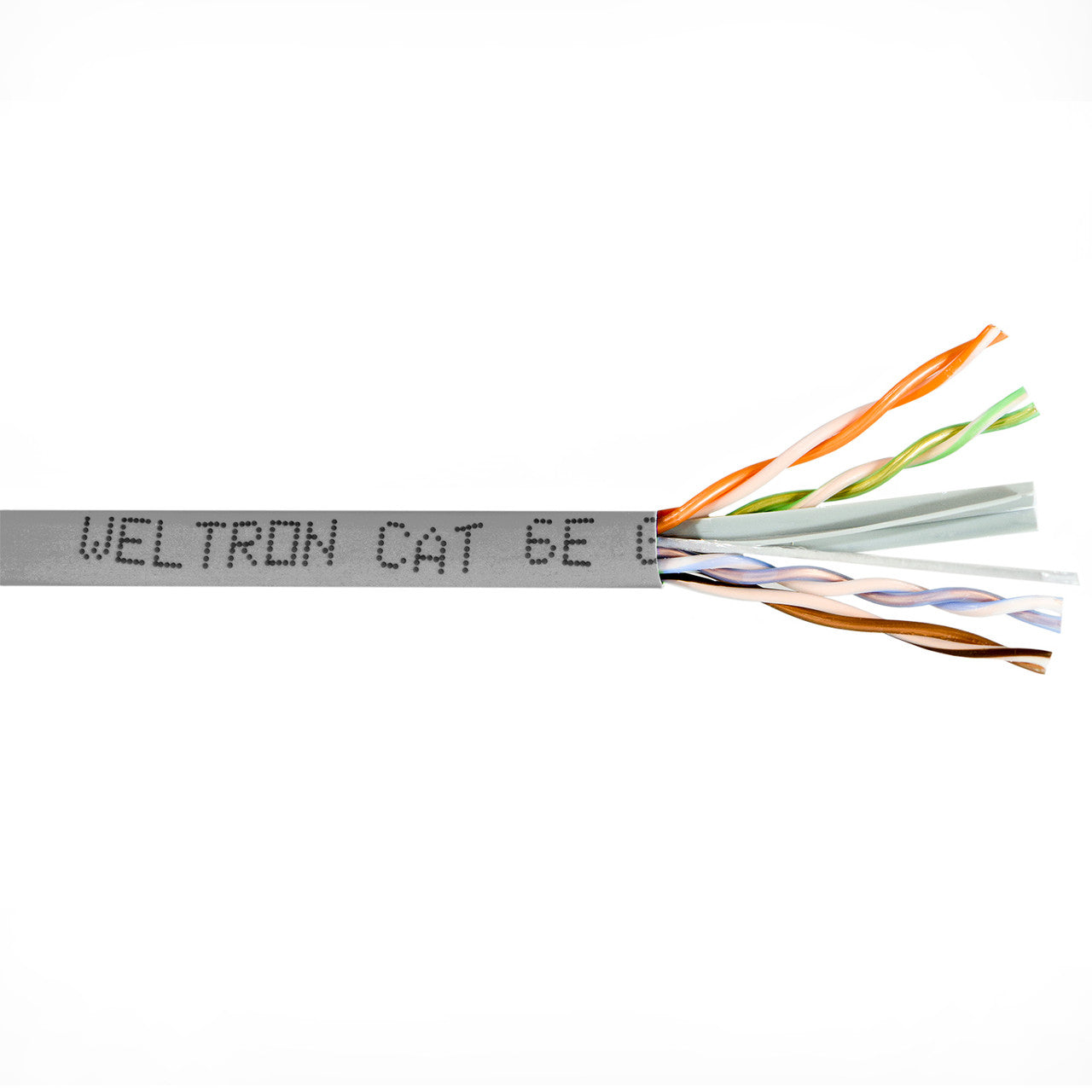 Weltron Ash Category 6 Solid 23AWG U/UTP CMP (Plenum)