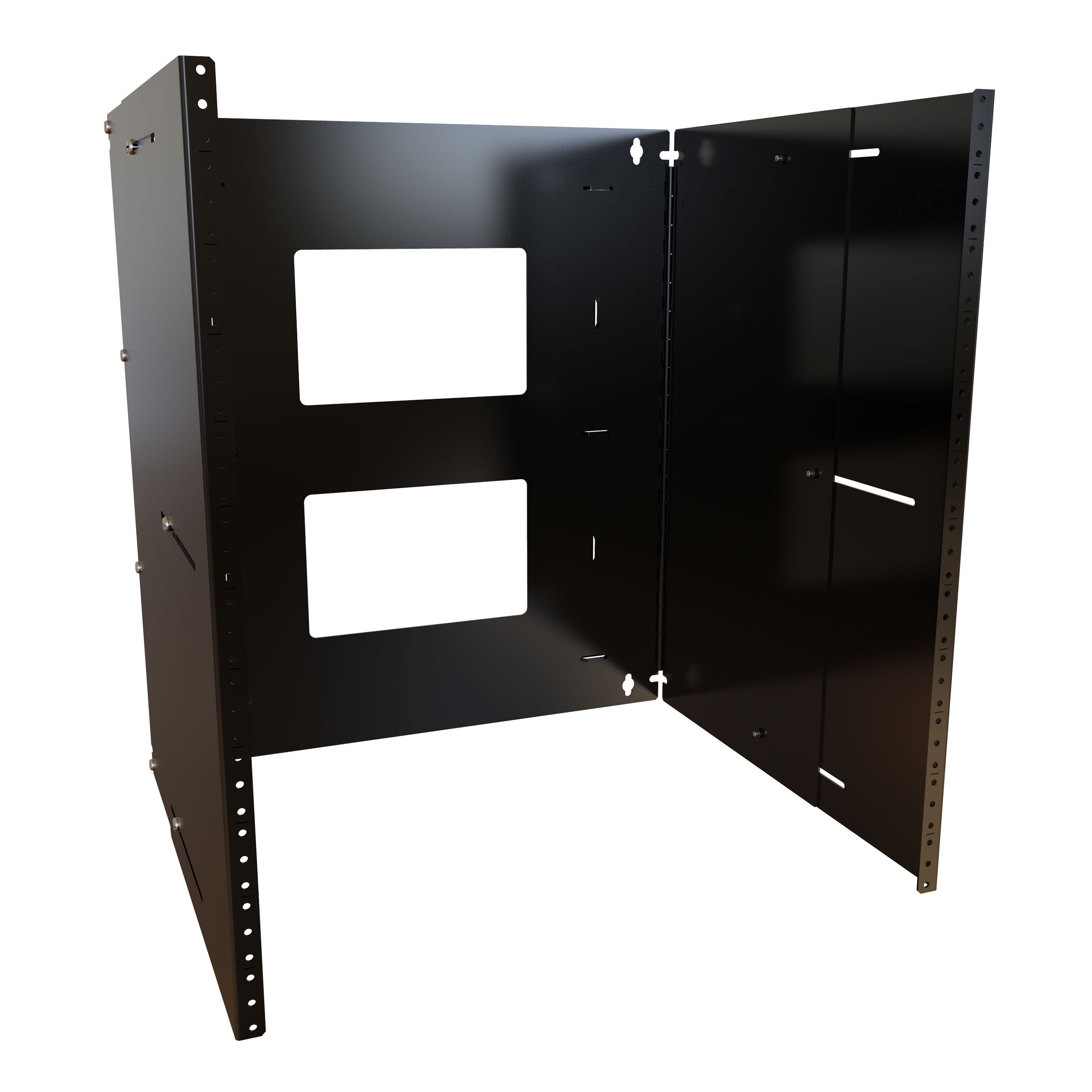 Hammond 12U ADJUSTABLE DEPTH WALL RACK
