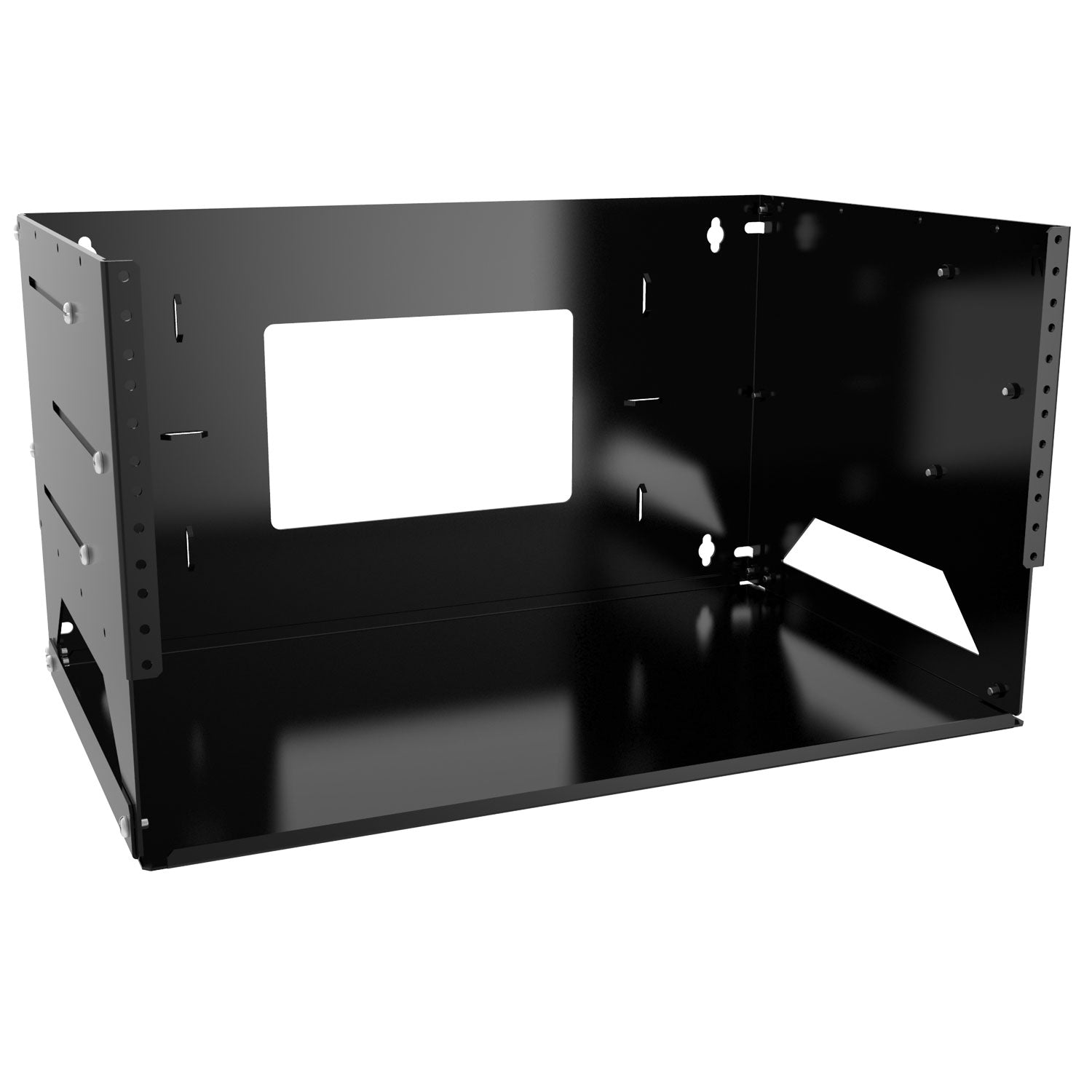 Hammond 4U ADJ WALL RACK WITH SHELF