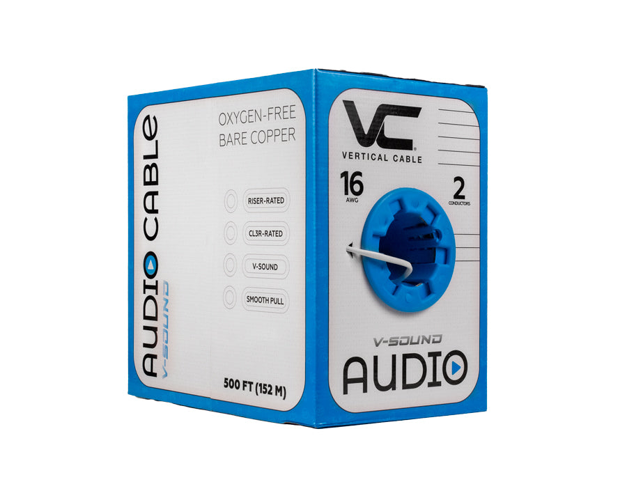 Vertical Cable 209-2315 | 16/2 Oxygen-Free Audio & Security Cable - 500ft