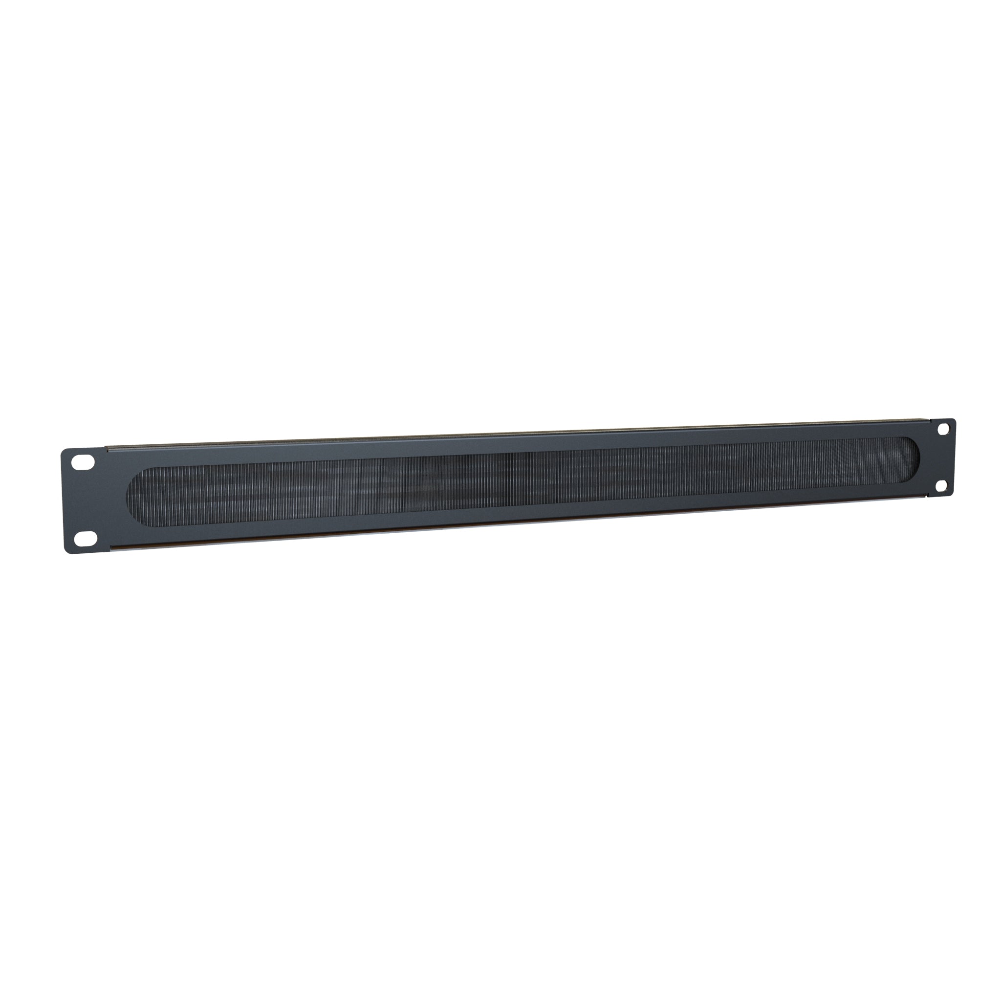 Hammond 1U BRUSHED RACK PANEL