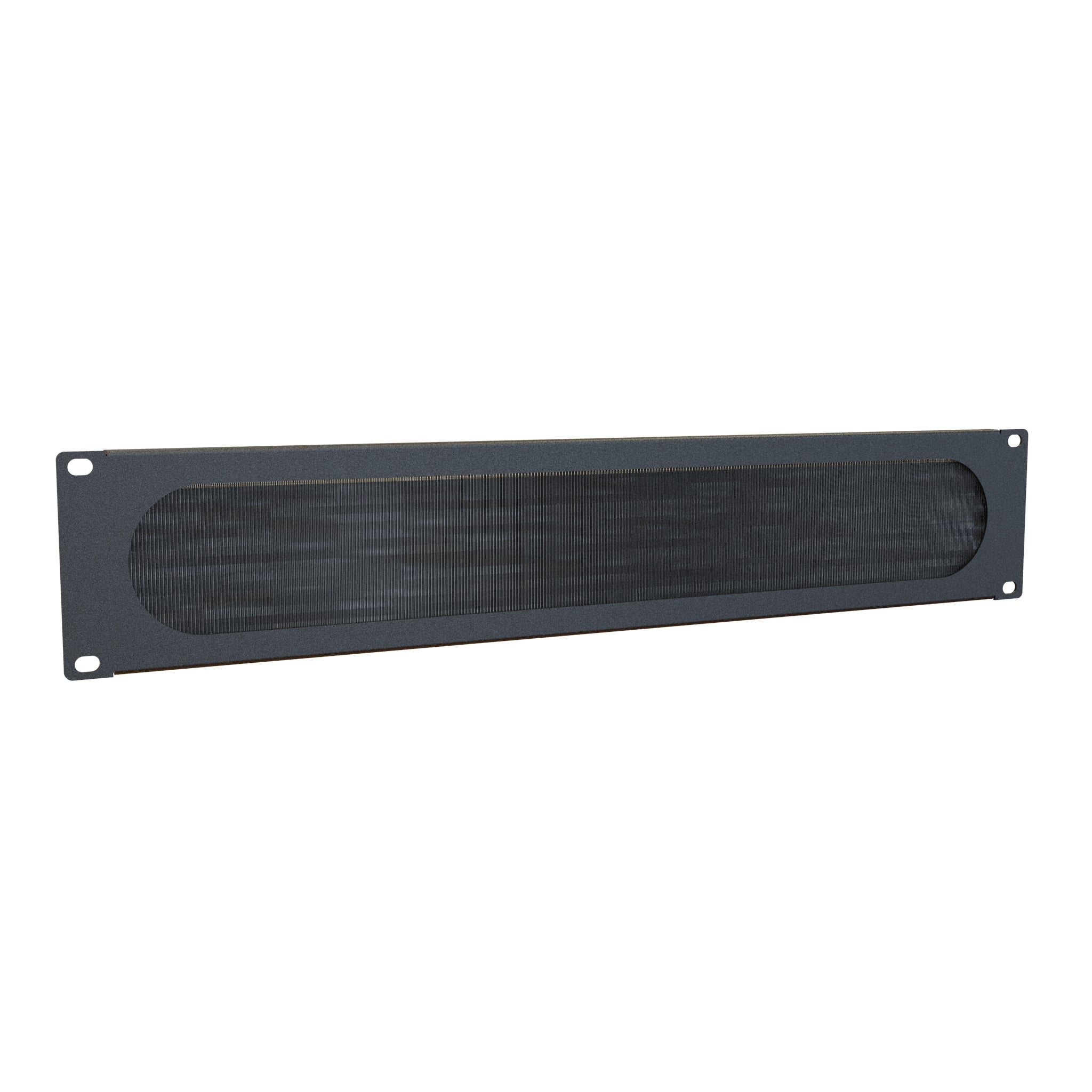 Hammond 2U BRUSHED RACK PANEL
