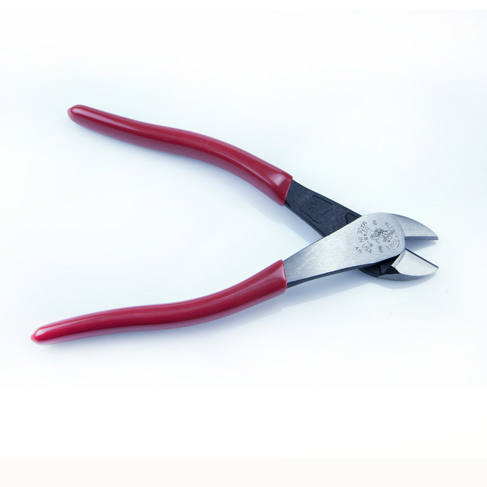 Diagonal Cutting Pliers, Angled Head, Short Jaw, 8-Inch - Klein Tools