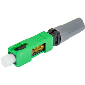 TechLogix SMU-SCA Single mode 250um/900um/2.0mm/3.0mm SC click-on connector Angle Polish