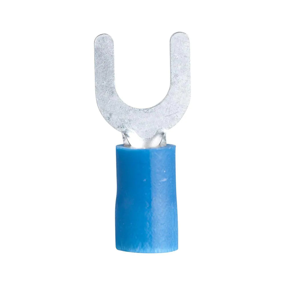 Greenlite Spade/Fork Nylon Insulated 16-14AWG #8 Stud Size Blue