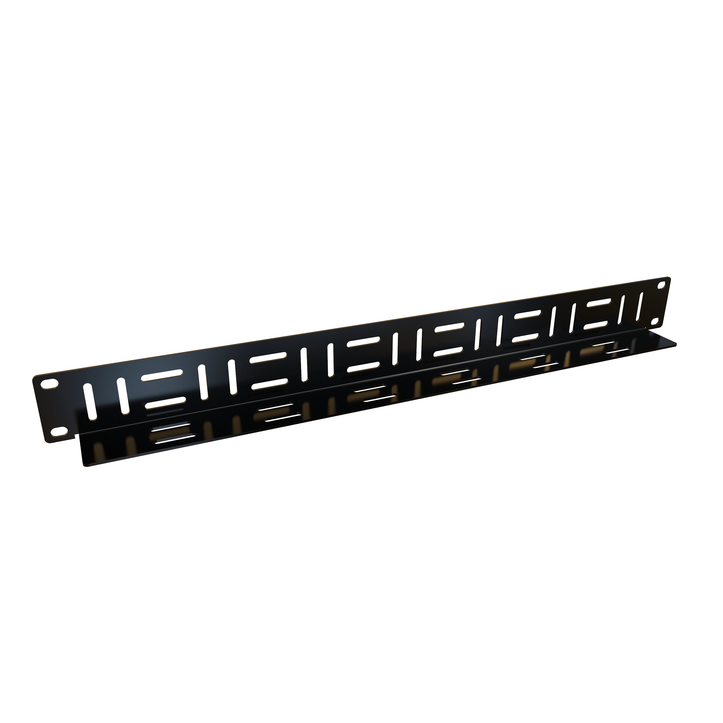 Hammond 1U HORIZONTAL CABLE MGR PANEL