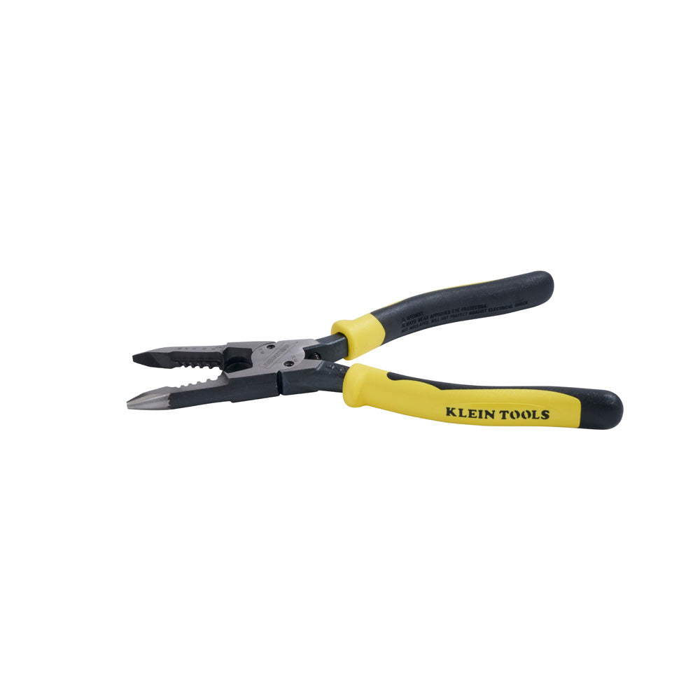 Klein Tools Pliers, All-Purpose Needle Nose, Spring Loaded, Cuts, Strips, 8.5-Inch