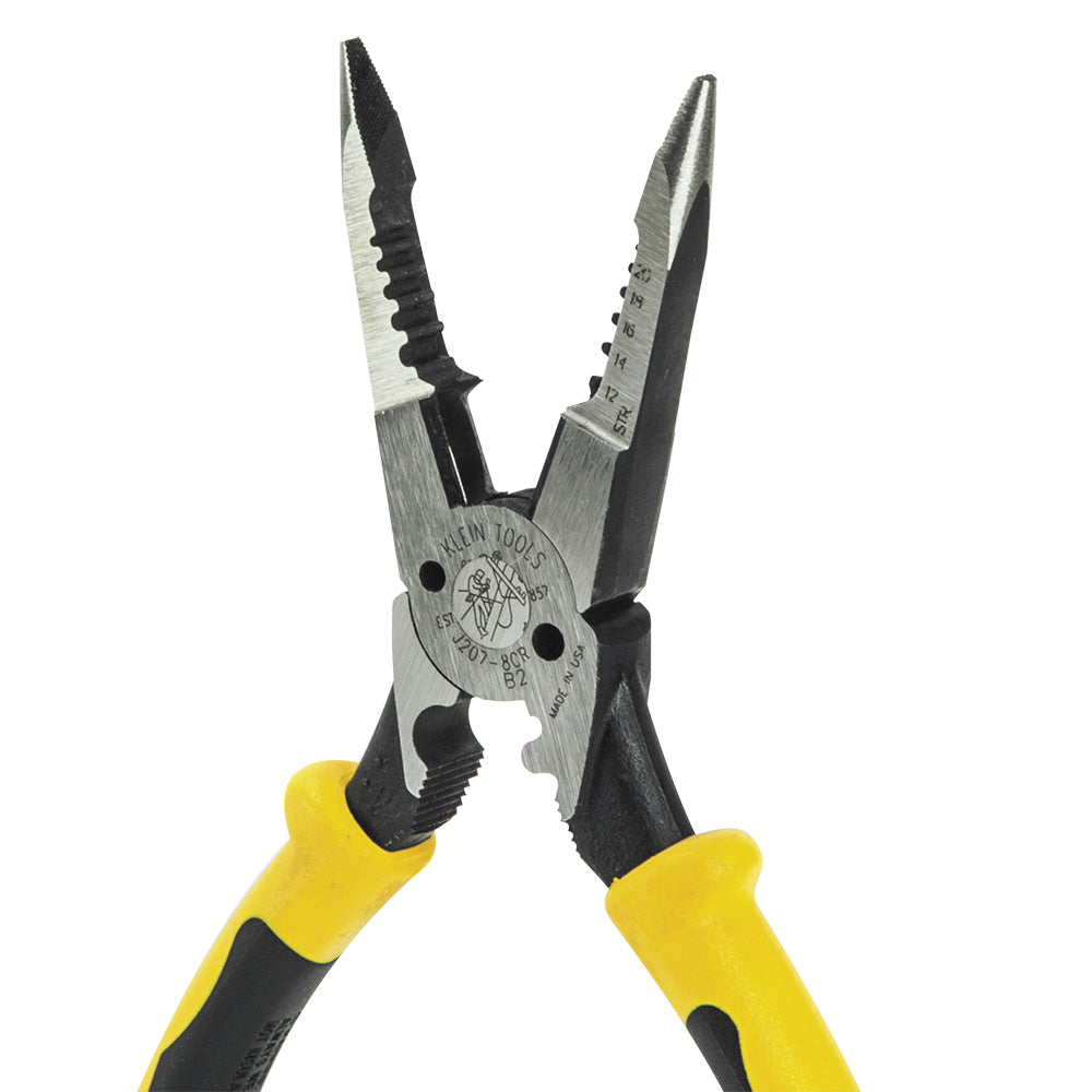 Klein Tools Pliers, All-Purpose Needle Nose Pliers with Crimper, 8.5-Inch
