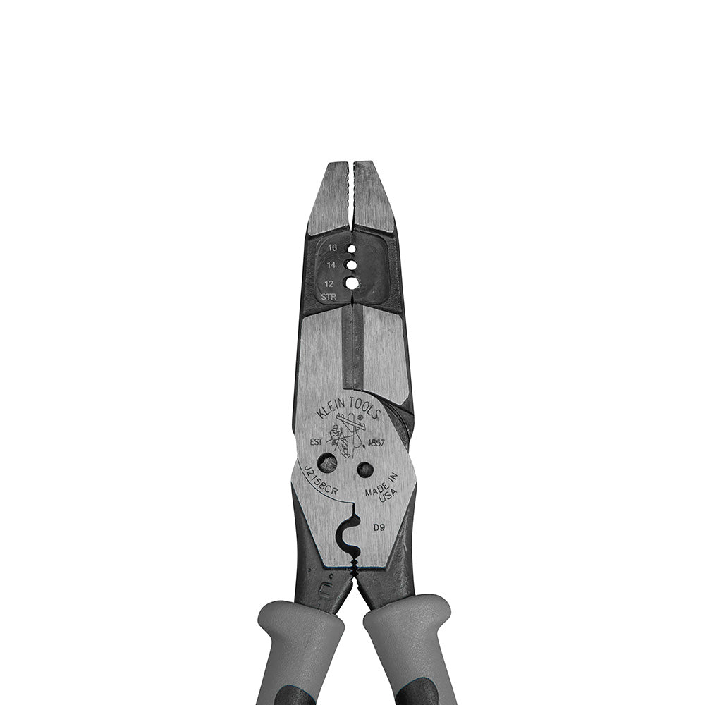 Klein Tools Hybrid Pliers with Crimper and Wire Stripper