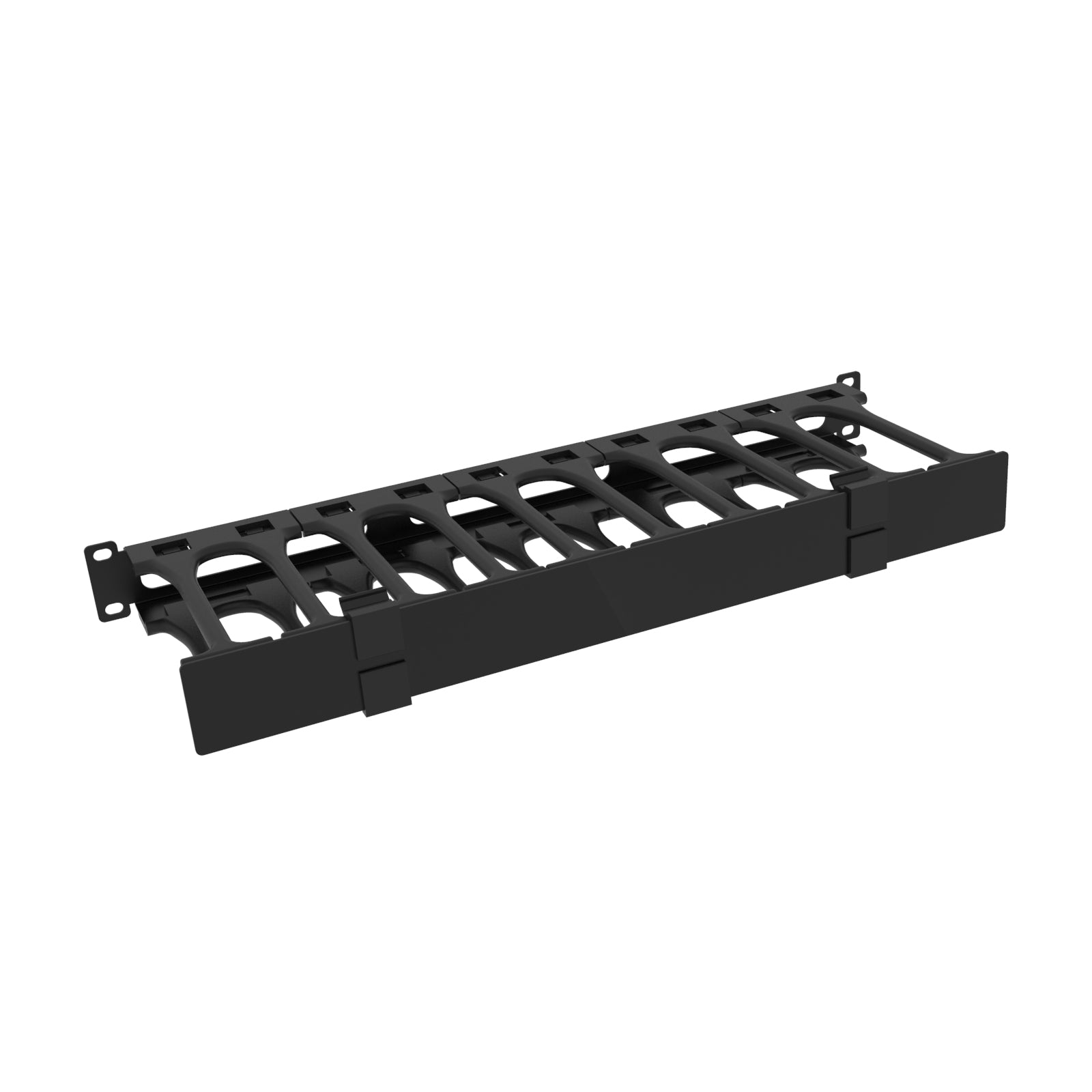 Hammond 1U FINGER MANAGER WITH DOOR