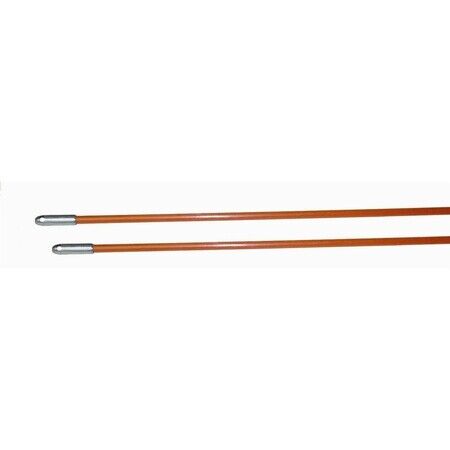 BES 6' X 3/16" Orange Rod Bullnose