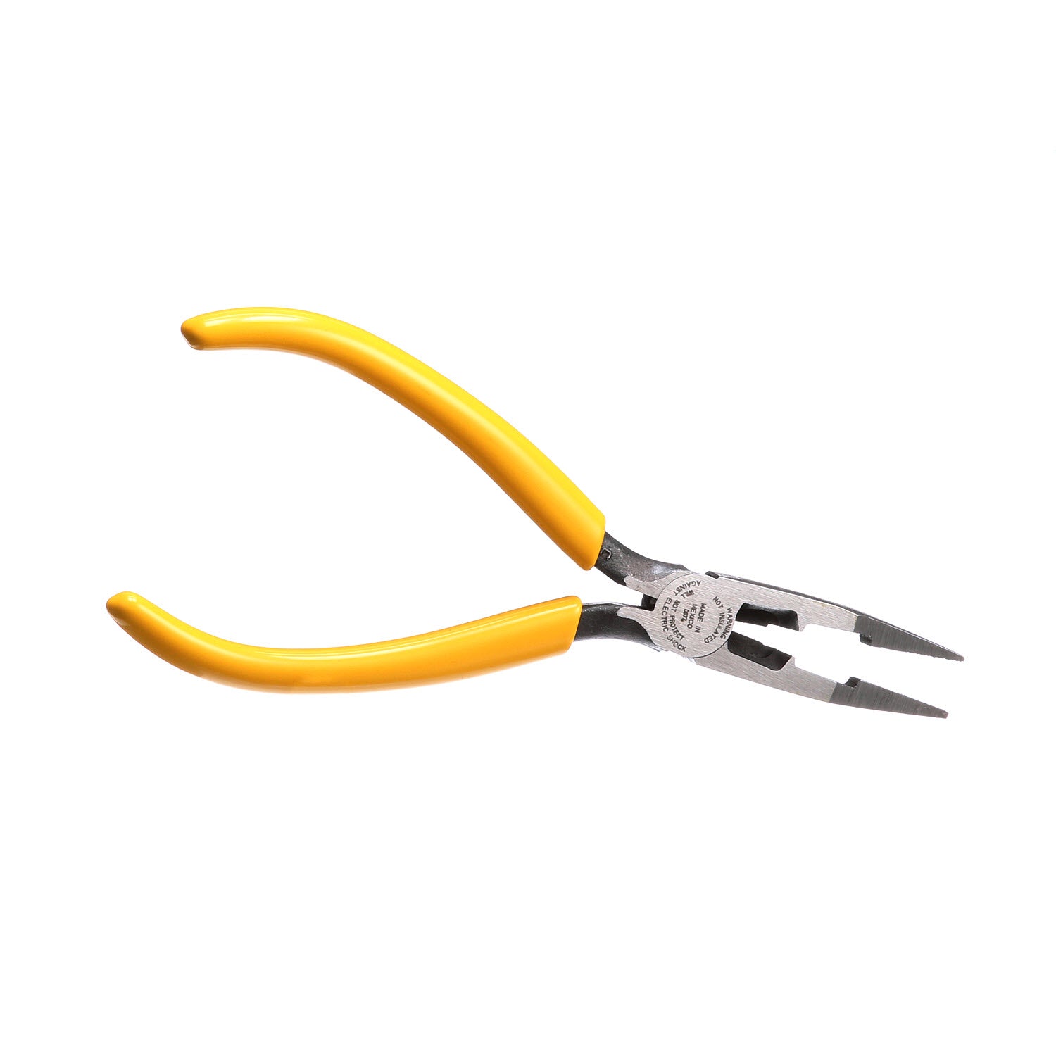 Klein Tools Pliers, Connector Crimping Needle Nose, 7-Inch