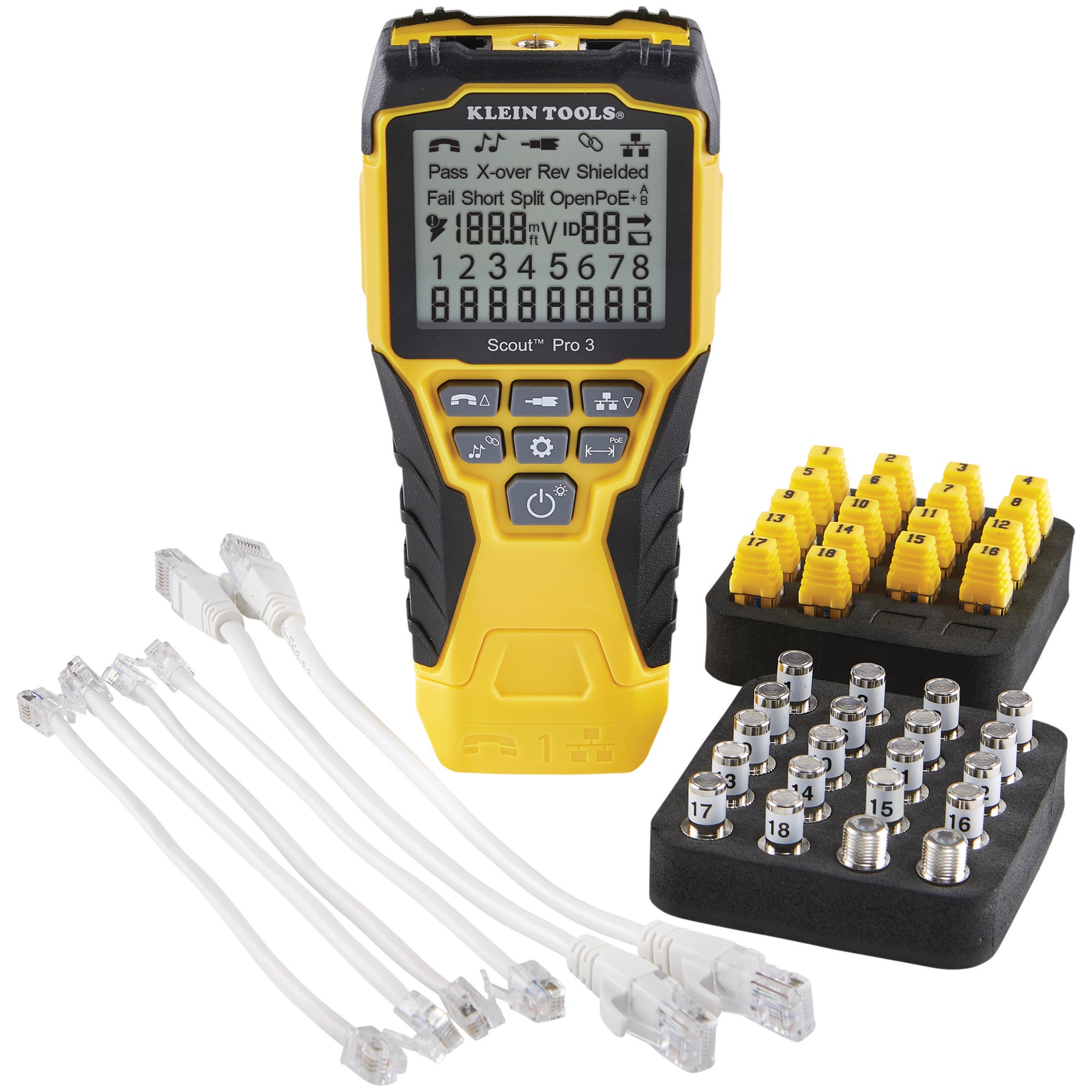 Klein Tools Scout ® Pro 3 Tester with Locator Remote Kit