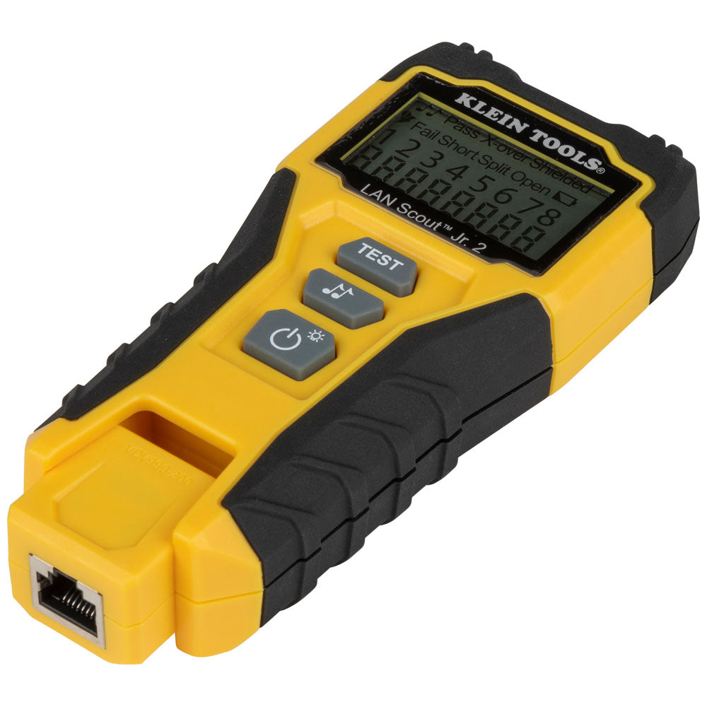 LAN Scout Ã‚Â® Jr. 2 Cable Tester - Klein Tools