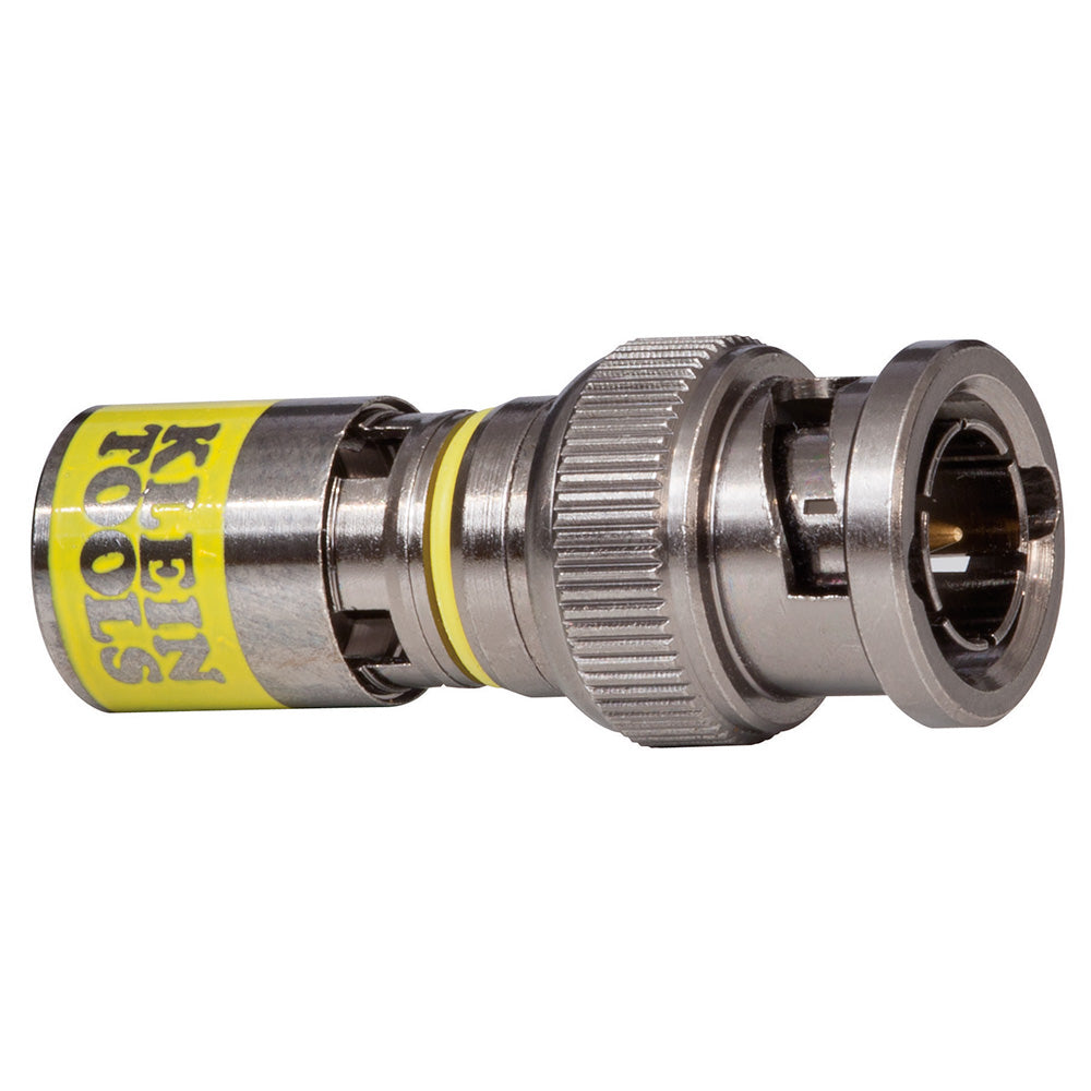 Klein Tools Universal BNC Compression Connectors RG6-R6Q 35-Pack