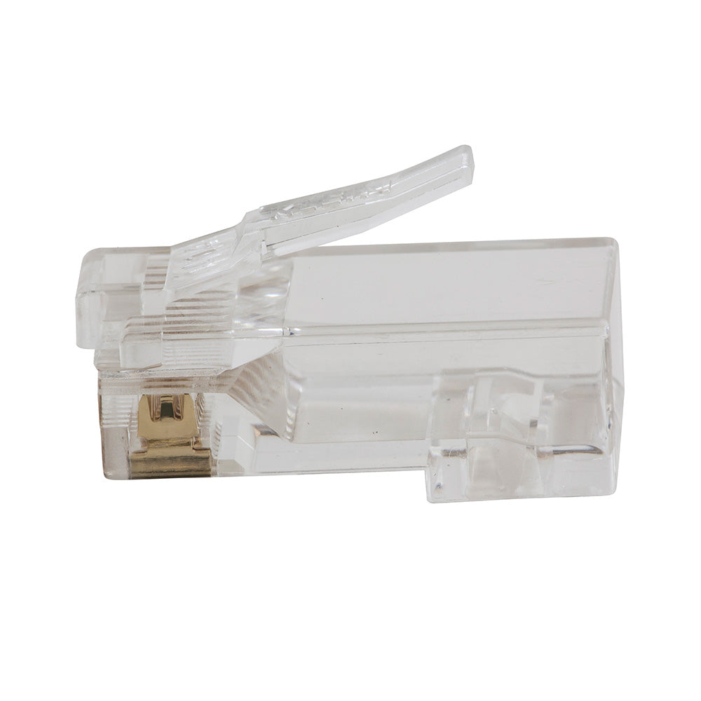 Klein Tools Pass-Thru™ Modular Data Plug, RJ45- CAT5E, 50-Pack