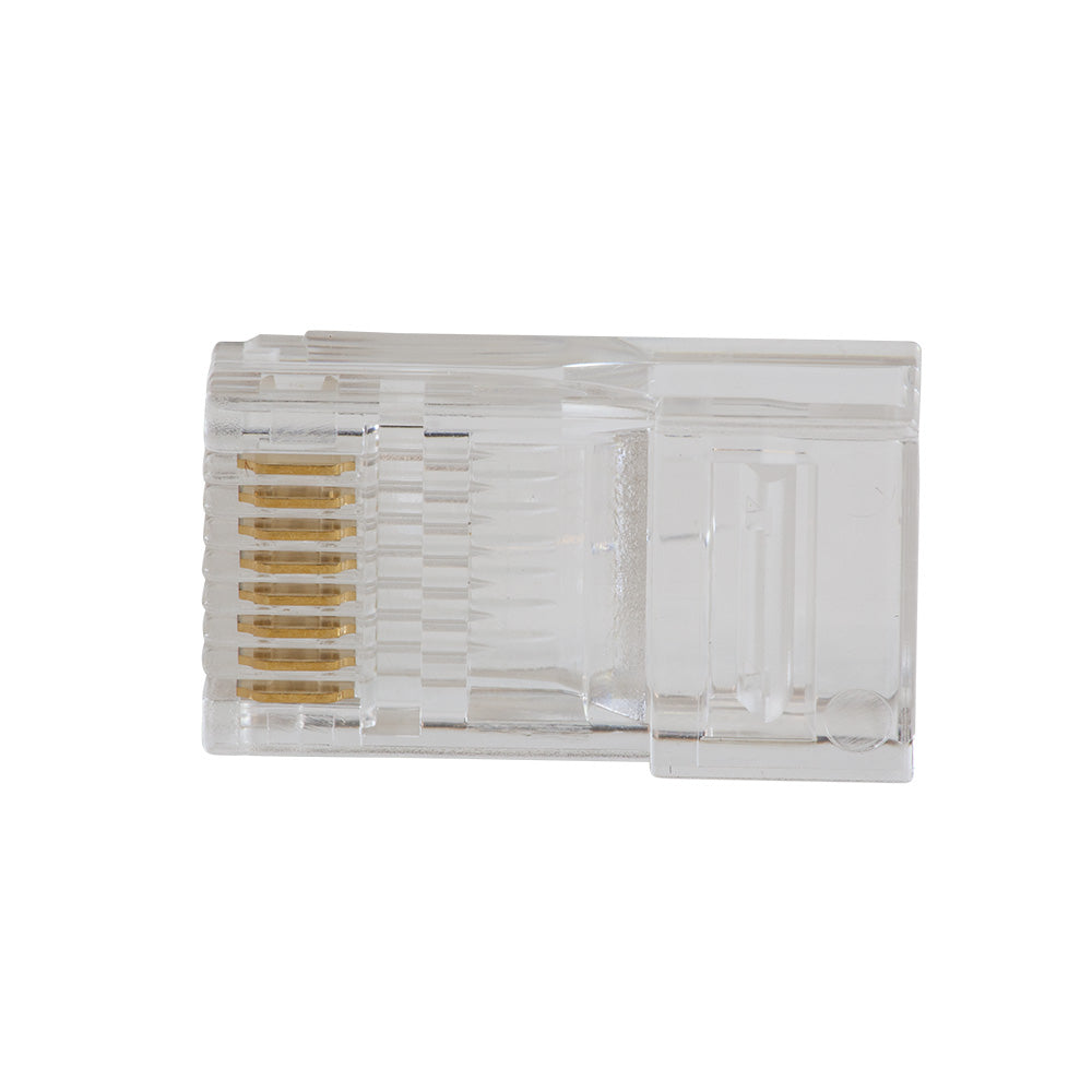 Klein Tools Pass-Thru Modular Data Plug, RJ45-CAT6, 50-Pack