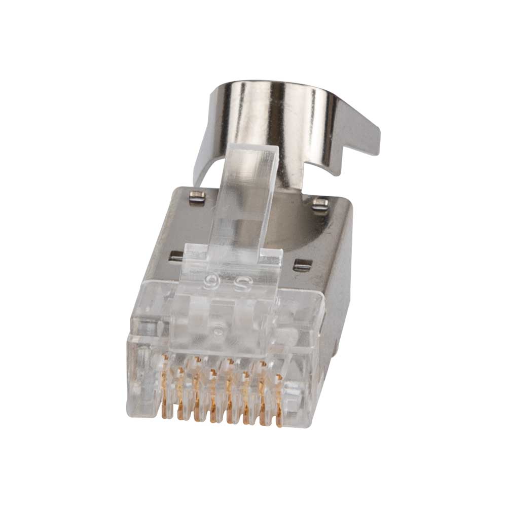 Pass-ThruÃ¢â€žÂ¢ Modular Data Plug, RJ45-CAT6A, Shielded (STP), 100-Pack - Klein Tools